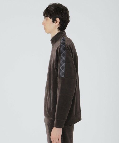 BLUE LABEL / BLACK LABEL CRESTBRIDGE / ブルーレーベル / ブラックレーベル・クレストブリッジ  カットソー | 【BLACK lab.】ベロアジャージートラックジャケット | 詳細10