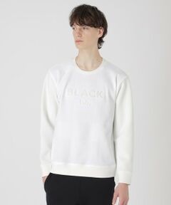 BLUE LABEL / BLACK LABEL CRESTBRIDGE / ブルーレーベル / ブラックレーベル・クレストブリッジ  カットソー | 【BLACK lab.】シャドーチェックダブルニットスウェットシャツ