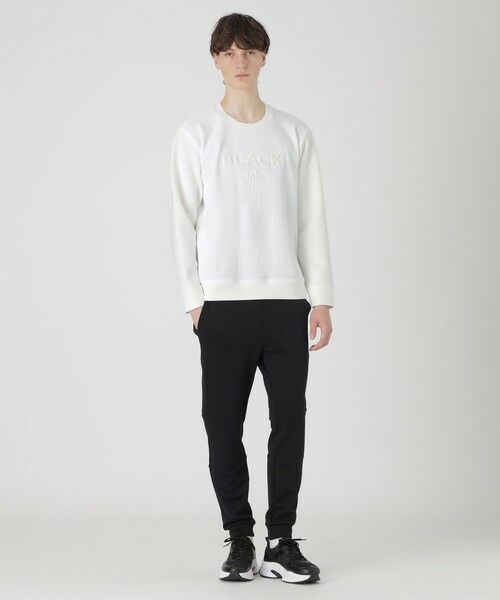 BLUE LABEL / BLACK LABEL CRESTBRIDGE / ブルーレーベル / ブラックレーベル・クレストブリッジ  カットソー | 【BLACK lab.】シャドーチェックダブルニットスウェットシャツ | 詳細1
