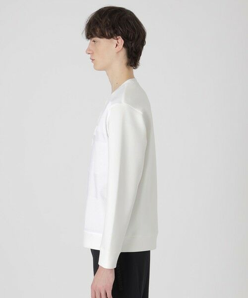 BLUE LABEL / BLACK LABEL CRESTBRIDGE / ブルーレーベル / ブラックレーベル・クレストブリッジ  カットソー | 【BLACK lab.】シャドーチェックダブルニットスウェットシャツ | 詳細2
