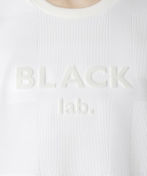 BLUE LABEL / BLACK LABEL CRESTBRIDGE / ブルーレーベル / ブラックレーベル・クレストブリッジ  カットソー | 【BLACK lab.】シャドーチェックダブルニットスウェットシャツ | 詳細4