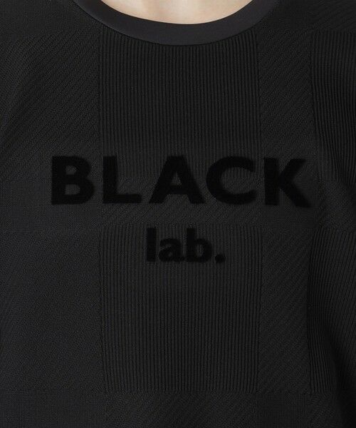 BLUE LABEL / BLACK LABEL CRESTBRIDGE / ブルーレーベル / ブラックレーベル・クレストブリッジ  カットソー | 【BLACK lab.】シャドーチェックダブルニットスウェットシャツ | 詳細9