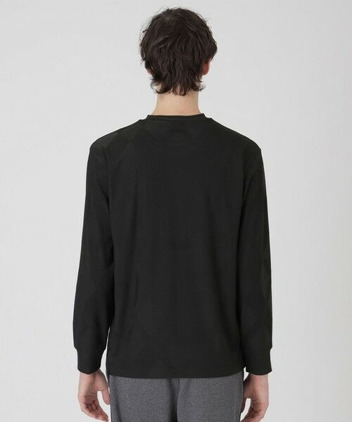 BLUE LABEL / BLACK LABEL CRESTBRIDGE / ブルーレーベル / ブラックレーベル・クレストブリッジ  カットソー | 【BLACK lab.】バイアスシャドーチェックカットソー | 詳細9