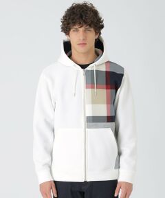 BLUE LABEL / BLACK LABEL CRESTBRIDGE / ブルーレーベル / ブラックレーベル・クレストブリッジ  カットソー | 【一部店舗限定】パッチワークチェックパーカー
