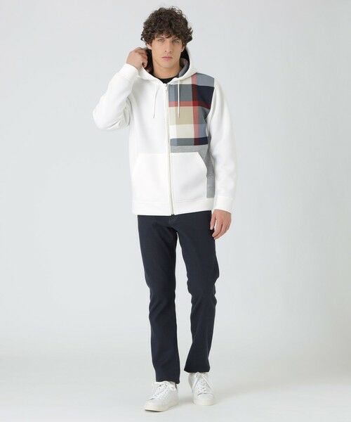 BLUE LABEL / BLACK LABEL CRESTBRIDGE / ブルーレーベル / ブラックレーベル・クレストブリッジ カットソー | 【一部店舗限定】パッチワークチェックパーカー | 詳細1