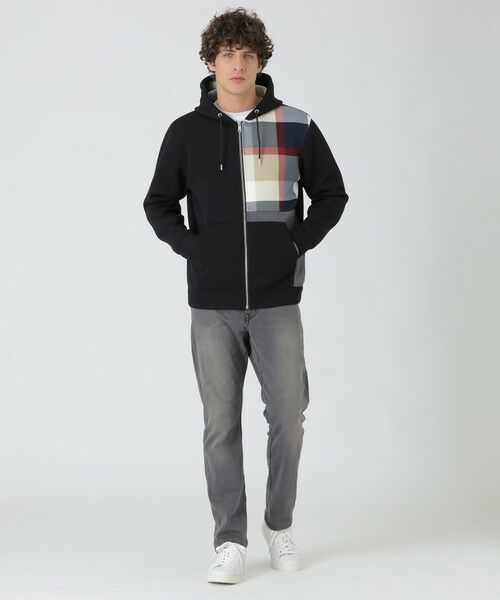 BLUE LABEL / BLACK LABEL CRESTBRIDGE / ブルーレーベル / ブラックレーベル・クレストブリッジ カットソー | 【一部店舗限定】パッチワークチェックパーカー | 詳細6