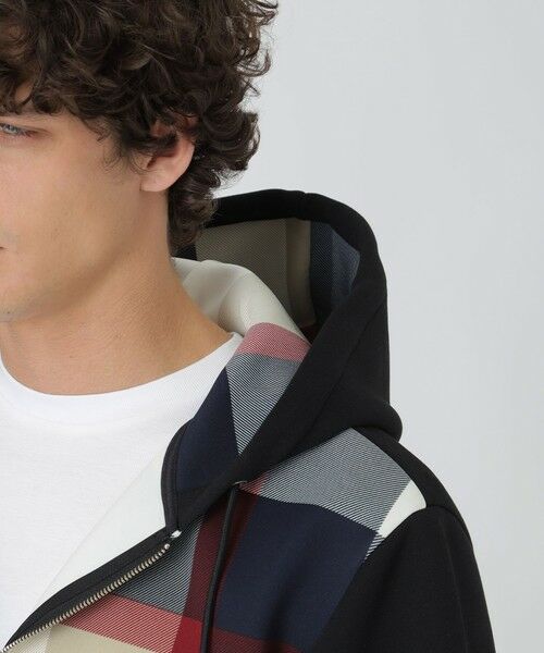 BLUE LABEL / BLACK LABEL CRESTBRIDGE / ブルーレーベル / ブラックレーベル・クレストブリッジ カットソー | 【一部店舗限定】パッチワークチェックパーカー | 詳細9