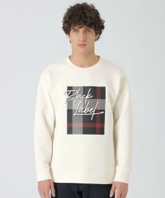 BLUE LABEL / BLACK LABEL CRESTBRIDGE / ブルーレーベル / ブラックレーベル・クレストブリッジ  カットソー | 【一部店舗限定】チェックボックスロゴスウェットシャツ