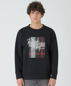 BLUE LABEL / BLACK LABEL CRESTBRIDGE / ブルーレーベル / ブラックレーベル・クレストブリッジ  カットソー | 【一部店舗限定】チェックボックスロゴスウェットシャツ