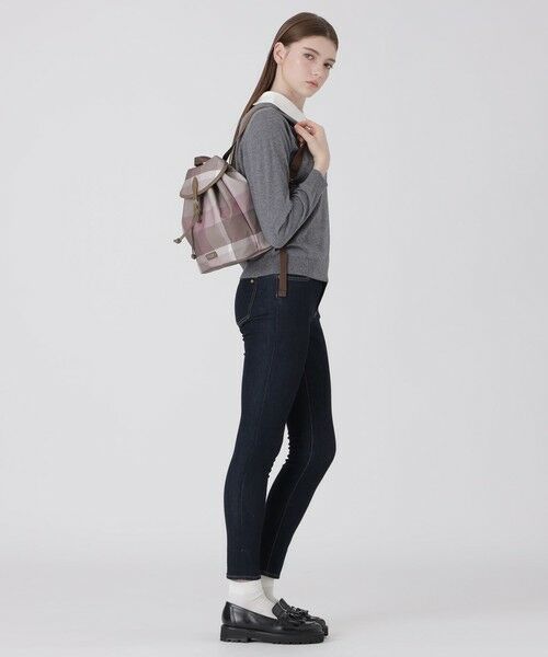 BLUE LABEL / BLACK LABEL CRESTBRIDGE / ブルーレーベル / ブラックレーベル・クレストブリッジ  ショルダーバッグ | クレストブリッジチェックPVCバックパック | 詳細8