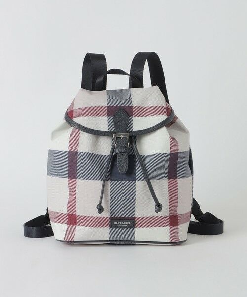 BLUE LABEL / BLACK LABEL CRESTBRIDGE / ブルーレーベル / ブラックレーベル・クレストブリッジ  ショルダーバッグ | クレストブリッジチェックPVCバックパック | 詳細18