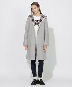 BLUE LABEL / BLACK LABEL CRESTBRIDGE / ブルーレーベル / ブラックレーベル・クレストブリッジ  その他アウター | 【EC・サテライト限定】クレストブリッジチェックリバーシブルダンボールコーディガン