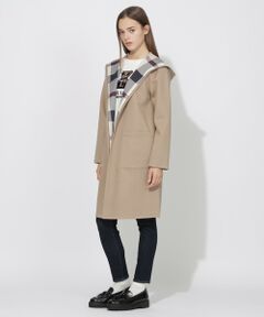 BLUE LABEL / BLACK LABEL CRESTBRIDGE / ブルーレーベル / ブラックレーベル・クレストブリッジ  その他アウター | 【EC・サテライト限定】クレストブリッジチェックリバーシブルダンボールコーディガン