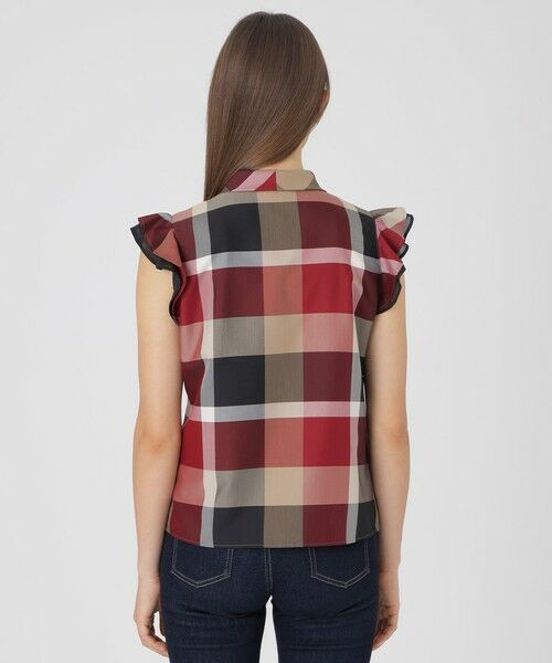 BLUE LABEL / BLACK LABEL CRESTBRIDGE / ブルーレーベル / ブラックレーベル・クレストブリッジ  シャツ・ブラウス | 【原宿限定】フリルスリーブブラウス | 詳細4