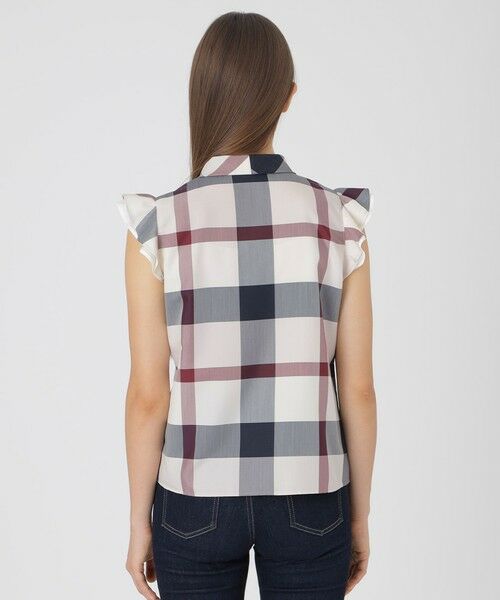 BLUE LABEL / BLACK LABEL CRESTBRIDGE / ブルーレーベル / ブラックレーベル・クレストブリッジ  シャツ・ブラウス | 【原宿限定】フリルスリーブブラウス | 詳細11