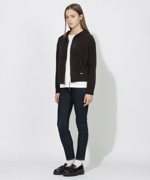 BLUE LABEL / BLACK LABEL CRESTBRIDGE / ブルーレーベル / ブラックレーベル・クレストブリッジ  ニット・セーター | 【EC・サテライト店限定】ニットフーディー | 詳細1