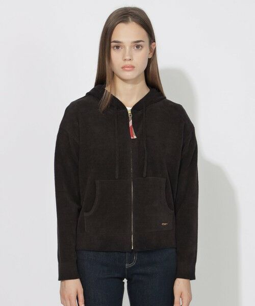 BLUE LABEL / BLACK LABEL CRESTBRIDGE / ブルーレーベル / ブラックレーベル・クレストブリッジ  ニット・セーター | 【EC・サテライト店限定】ニットフーディー | 詳細2