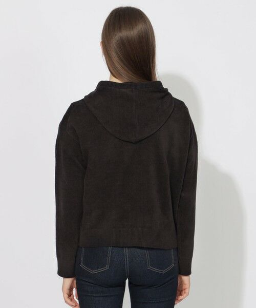 BLUE LABEL / BLACK LABEL CRESTBRIDGE / ブルーレーベル / ブラックレーベル・クレストブリッジ  ニット・セーター | 【EC・サテライト店限定】ニットフーディー | 詳細4