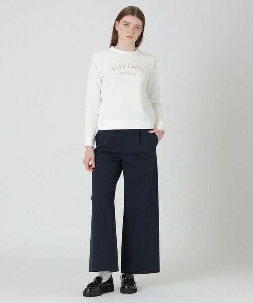 BLUE LABEL / BLACK LABEL CRESTBRIDGE / ブルーレーベル / ブラックレーベル・クレストブリッジ  カットソー | ロゴプリントプルオーバー | 詳細1