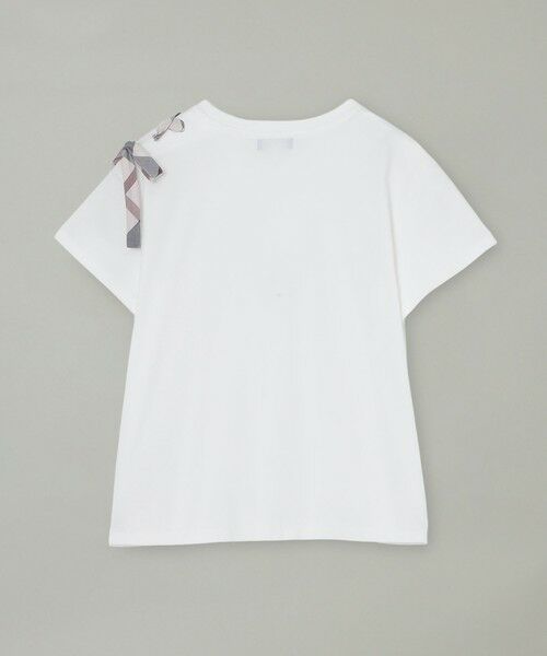 BLUE LABEL / BLACK LABEL CRESTBRIDGE / ブルーレーベル / ブラックレーベル・クレストブリッジ カットソー | ハトメリボンTシャツ | 詳細1
