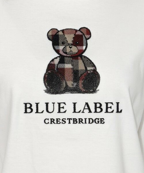 BLUE LABEL / BLACK LABEL CRESTBRIDGE / ブルーレーベル / ブラックレーベル・クレストブリッジ カットソー | 【EC・サテライト限定】ベアー刺繍ロングTシャツ | 詳細5