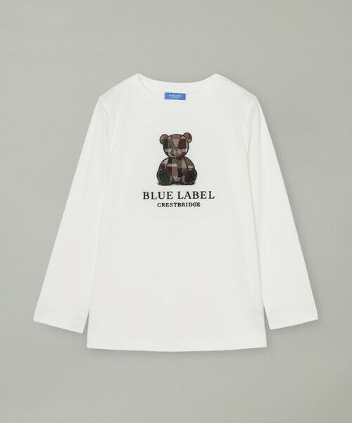 BLUE LABEL / BLACK LABEL CRESTBRIDGE / ブルーレーベル / ブラックレーベル・クレストブリッジ カットソー | 【EC・サテライト限定】ベアー刺繍ロングTシャツ | 詳細7