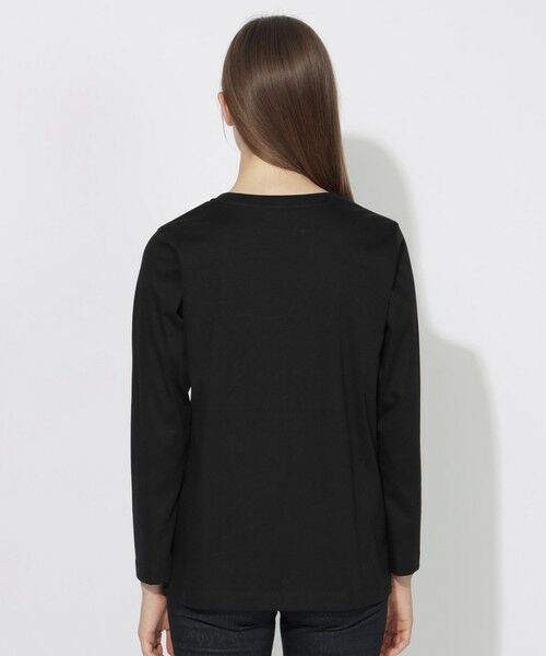 BLUE LABEL / BLACK LABEL CRESTBRIDGE / ブルーレーベル / ブラックレーベル・クレストブリッジ カットソー | 【EC・サテライト限定】ベアー刺繍ロングTシャツ | 詳細11