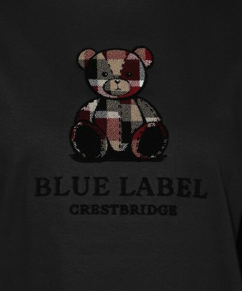 BLUE LABEL / BLACK LABEL CRESTBRIDGE / ブルーレーベル / ブラックレーベル・クレストブリッジ カットソー | 【EC・サテライト限定】ベアー刺繍ロングTシャツ | 詳細12