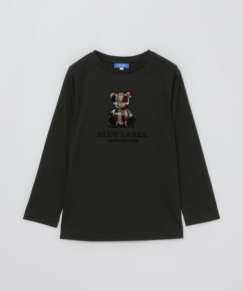 BLUE LABEL / BLACK LABEL CRESTBRIDGE / ブルーレーベル / ブラックレーベル・クレストブリッジ カットソー | 【EC・サテライト限定】ベアー刺繍ロングTシャツ | 詳細14