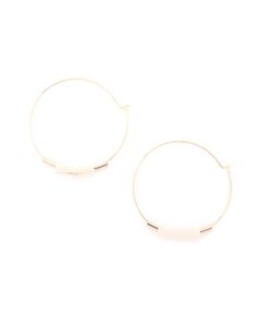 ＊＊Daily russet / デイリーラシット ピアス・イヤリング | スエード巻フープピアス