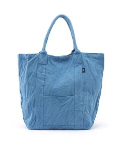 ＊＊Daily russet / デイリーラシット トートバッグ | 藍染めフロントポケットトートバッグ（L）