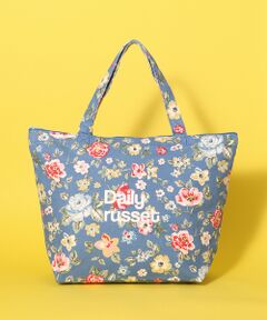 ＊＊Daily russet / デイリーラシット トートバッグ | フラワーファスナーロゴエコバッグ（M）/TOTEBAG