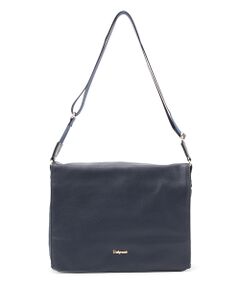 ＊＊Daily russet / デイリーラシット ショルダーバッグ | ナイロンコットンフラップ横長ショルダーバッグ