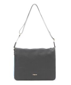 ＊＊Daily russet / デイリーラシット ショルダーバッグ | ナイロンコットンフラップ横長ショルダーバッグ