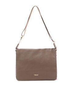 ＊＊Daily russet / デイリーラシット ショルダーバッグ | ナイロンコットンフラップ横長ショルダーバッグ