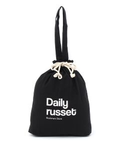 ＊＊Daily russet / デイリーラシット トートバッグ | ガゼット巾着トートバッグ（M）
