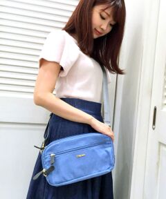 ＊＊Daily russet / デイリーラシット ショルダーバッグ | ナイロンコットンスクエアショルダーバッグ