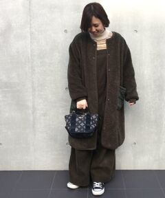 ＊＊Daily russet / デイリーラシット トートバッグ | デニムジャガード船底トートバッグ（小）