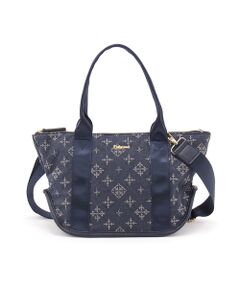 ＊＊Daily russet / デイリーラシット トートバッグ | デニムジャガード船底トートバッグ（中）