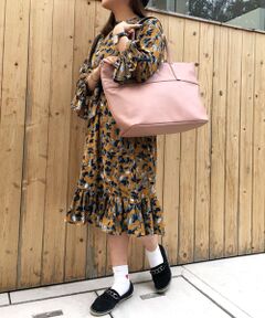 ＊＊Daily russet / デイリーラシット トートバッグ | シボあり合皮トートバッグ（大）