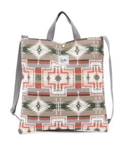 ＊＊Daily russet / デイリーラシット トートバッグ | 【Japan Quality】ネイティブプリントA4ショルダートートバッグ