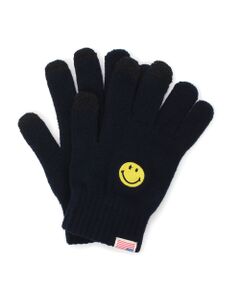 ＊＊Daily russet / デイリーラシット その他 | SMILE刺繍ニット手袋