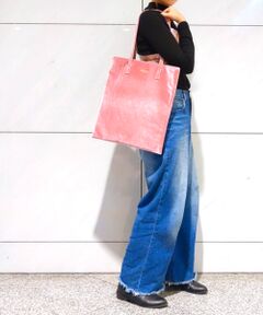 ＊＊Daily russet / デイリーラシット トートバッグ | ベロアフラットトート