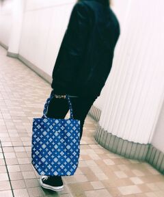 ＊＊Daily russet / デイリーラシット トートバッグ | デニム風トートバッグ（M）