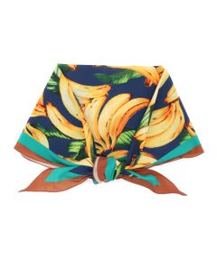 ＊＊Daily russet / デイリーラシット バンダナ・スカーフ | 【Casselini(キャセリーニ)】ジャングル柄スカーフ