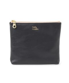 ＊＊Daily russet / デイリーラシット ポーチ | 山羊革フラットポーチ