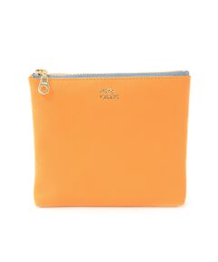 ＊＊Daily russet / デイリーラシット ポーチ | 山羊革フラットポーチ