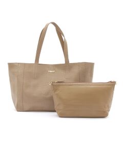 ＊＊Daily russet / デイリーラシット トートバッグ | ポーチ付きレザートートバッグ