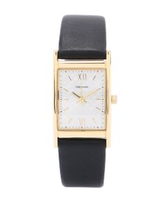 スクエア革ウォッチ/腕時計