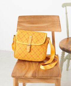 ＊＊Daily russet / デイリーラシット ショルダーバッグ | モノグラムプリントフラップベルトショルダーバッグ